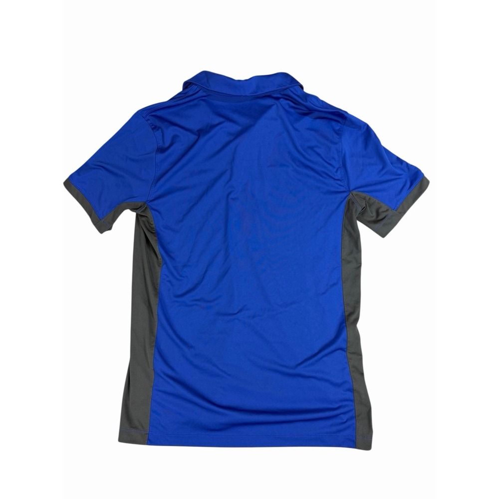 Nike Dri-FIT Chicago Cubs Mens Medium Blue Polo Shirt MLB Short Sleeve - Picture 3 of 10